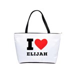 I love elijah Classic Shoulder Handbag Front