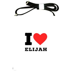 I Love Elijah Shoulder Sling Bag by ilovewhateva