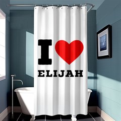 I Love Elijah Shower Curtain 36  X 72  (stall)  by ilovewhateva