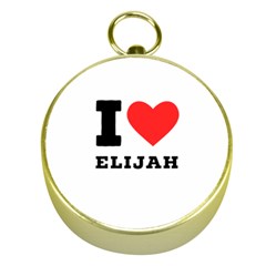 I Love Elijah Gold Compasses by ilovewhateva