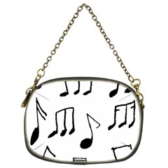 Music Is The Answer Phrase Concept Graphic Chain Purse (one Side) by dflcprintsclothing