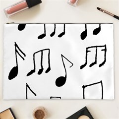 Music Is The Answer Phrase Concept Graphic Cosmetic Bag (xxl) by dflcprintsclothing