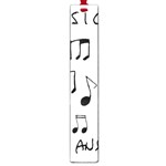 Music Is The Answer Phrase Concept Graphic Large Book Marks Front