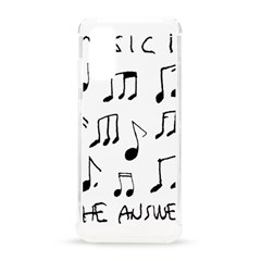 Music Is The Answer Phrase Concept Graphic Samsung Galaxy S20 6 2 Inch Tpu Uv Case by dflcprintsclothing