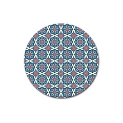 Mandala Seamless Background Texture Magnet 3  (round)