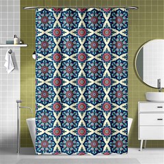 Mandala Seamless Background Texture Shower Curtain 48  X 72  (small) 