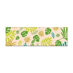 Tropical Leaf Leaves Palm Green Sticker Bumper (10 Pack) by Jancukart