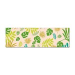 Tropical Leaf Leaves Palm Green Sticker Bumper (10 pack) Front