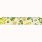 Tropical Leaf Leaves Palm Green Small Bar Mat 24 x4  Bar Mat