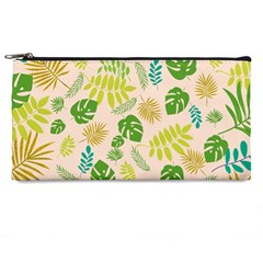 Tropical Leaf Leaves Palm Green Pencil Case