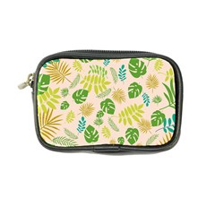 Tropical Leaf Leaves Palm Green Coin Purse