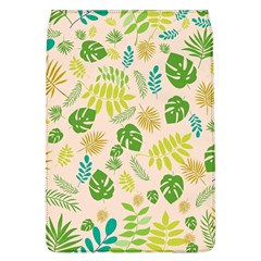 Tropical Leaf Leaves Palm Green Removable Flap Cover (l) by Jancukart