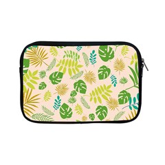 Tropical Leaf Leaves Palm Green Apple Ipad Mini Zipper Cases by Jancukart