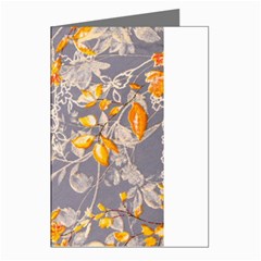 Fabric Floral Background Greeting Cards (pkg Of 8) by Jancukart