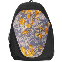 Fabric Floral Background Backpack Bag by Jancukart