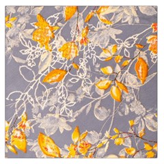 Fabric Floral Background Square Satin Scarf (36  X 36 )