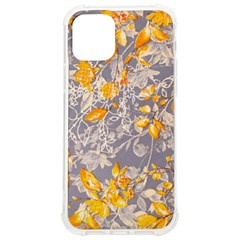 Fabric Floral Background Iphone 12/12 Pro Tpu Uv Print Case by Jancukart