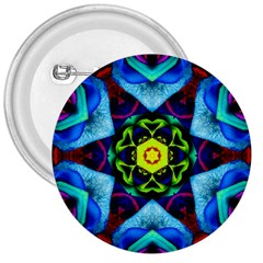 Abstract Kaleidoscope Digital 3  Buttons