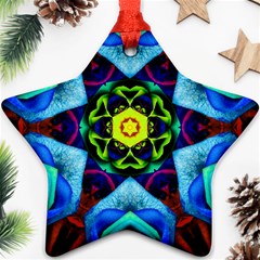 Abstract Kaleidoscope Digital Ornament (star)