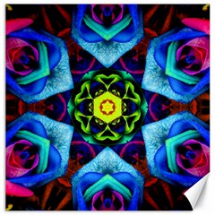 Abstract Kaleidoscope Digital Canvas 16  X 16 