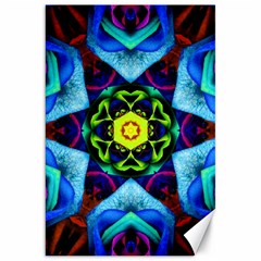 Abstract Kaleidoscope Digital Canvas 20  X 30 