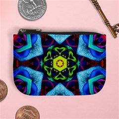 Abstract Kaleidoscope Digital Mini Coin Purse by Jancukart