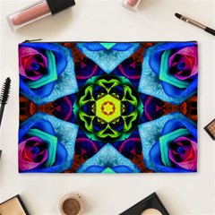 Abstract Kaleidoscope Digital Cosmetic Bag (xl)