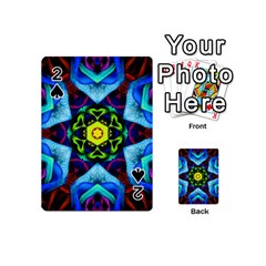 Abstract Kaleidoscope Digital Playing Cards 54 Designs (mini)