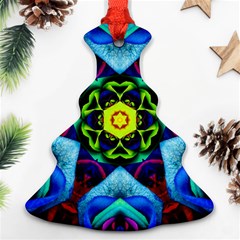 Abstract Kaleidoscope Digital Ornament (christmas Tree) 