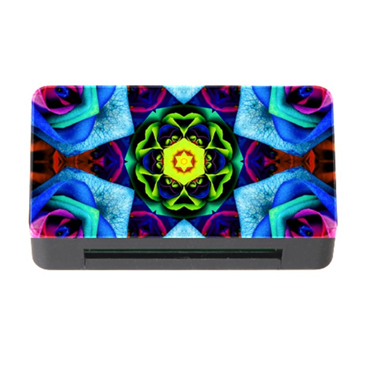 Abstract Kaleidoscope Digital Memory Card Reader with CF