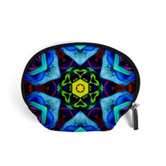 Abstract Kaleidoscope Digital Accessory Pouch (small) by Jancukart