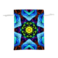 Abstract Kaleidoscope Digital Lightweight Drawstring Pouch (s)