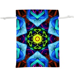 Abstract Kaleidoscope Digital Lightweight Drawstring Pouch (xl) by Jancukart