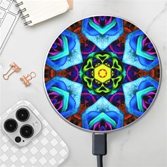 Abstract Kaleidoscope Digital Wireless Fast Charger(white) by Jancukart