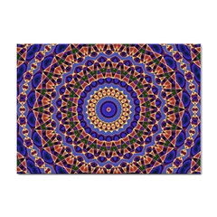 Mandala Kaleidoscope Background Sticker A4 (10 Pack) by Jancukart