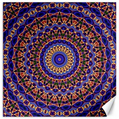 Mandala Kaleidoscope Background Canvas 16  X 16 