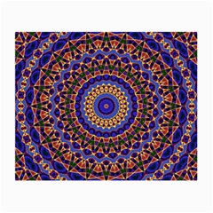 Mandala Kaleidoscope Background Small Glasses Cloth (2 Sides)