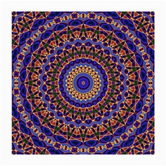 Mandala Kaleidoscope Background Medium Glasses Cloth