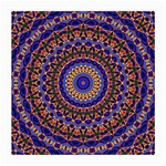 Mandala Kaleidoscope Background Medium Glasses Cloth Front