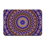 Mandala Kaleidoscope Background Small Doormat 24 x16  Door Mat