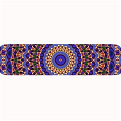 Mandala Kaleidoscope Background Large Bar Mat