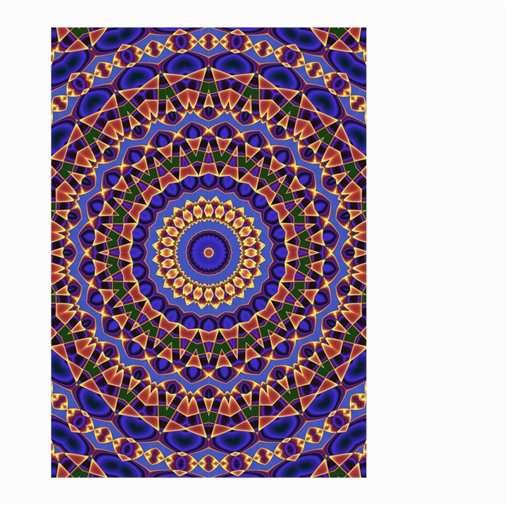 Mandala Kaleidoscope Background Large Garden Flag (Two Sides)