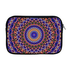 Mandala Kaleidoscope Background Apple Macbook Pro 17  Zipper Case