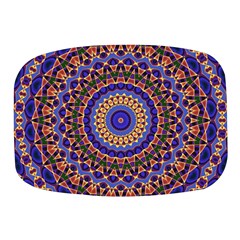 Mandala Kaleidoscope Background Mini Square Pill Box