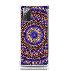 Mandala Kaleidoscope Background Samsung Galaxy Note 20 Tpu Uv Case