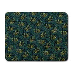 Pattern Abstract Green Texture Small Mousepad by Jancukart