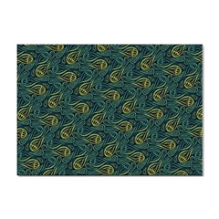 Pattern Abstract Green Texture Sticker A4 (10 Pack) by Jancukart