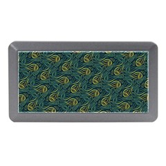 Pattern Abstract Green Texture Memory Card Reader (mini)