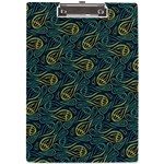 Pattern Abstract Green Texture A4 Acrylic Clipboard Front