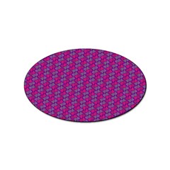 Heart Love Romantic Cute Pattern Sticker Oval (100 Pack)